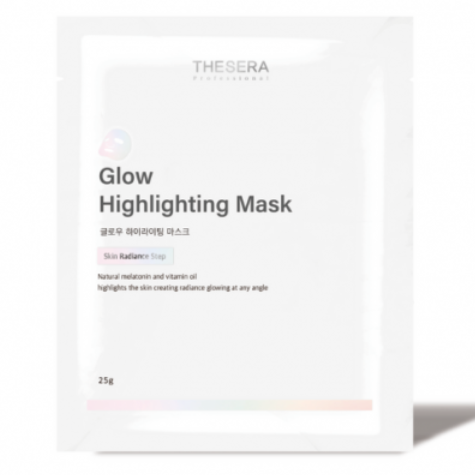 THESERA GLOW ŠVYTĖJIMO SUTEIKIANTI VEIDO KAUKĖ, 1x25 g - Odiste