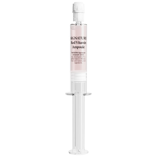 THESERA SIGNATURE RED VITAMIN ŠVIESINANTI IR SKAISTINANTI AMPULĖ, 1x4 ML