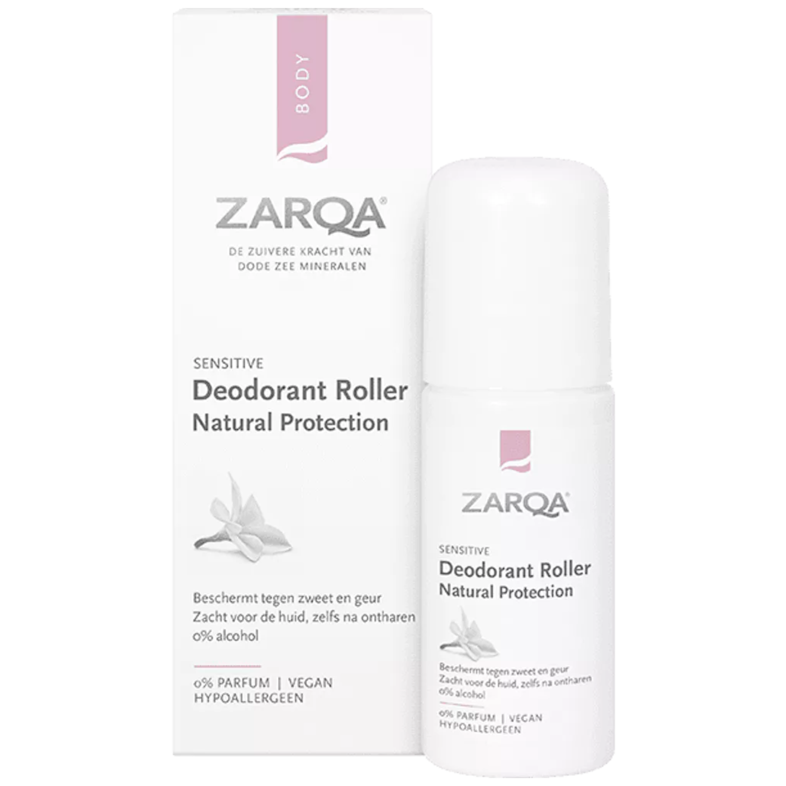 ZARQA NATŪRALUS APSAUGINIS RUTULINIS DEZODORANTAS, 50 ml - Odiste