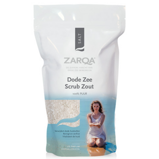 ZARQA NEGYVOSIOS JŪROS ŠVEIČIAMOJI DRUSKA, 500 g - Odiste
