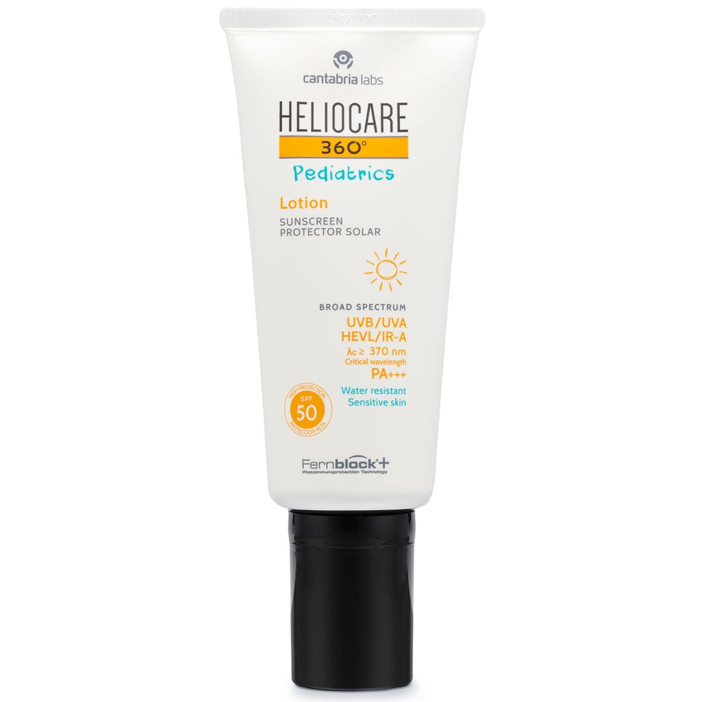 HELIOCARE 360 PEDIATRICS LOSJONAS NUO SAULĖS VAIKAMS SPF 50, 200 ML - Odiste