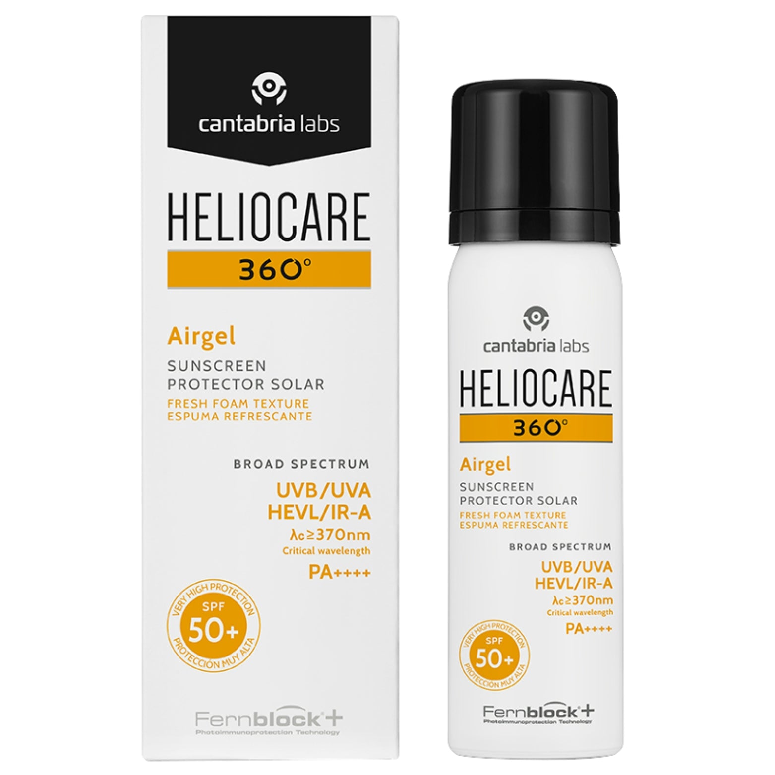 HELIOCARE 360 AIRGEL PUTOS SPF50+, 60 ML - Odiste
