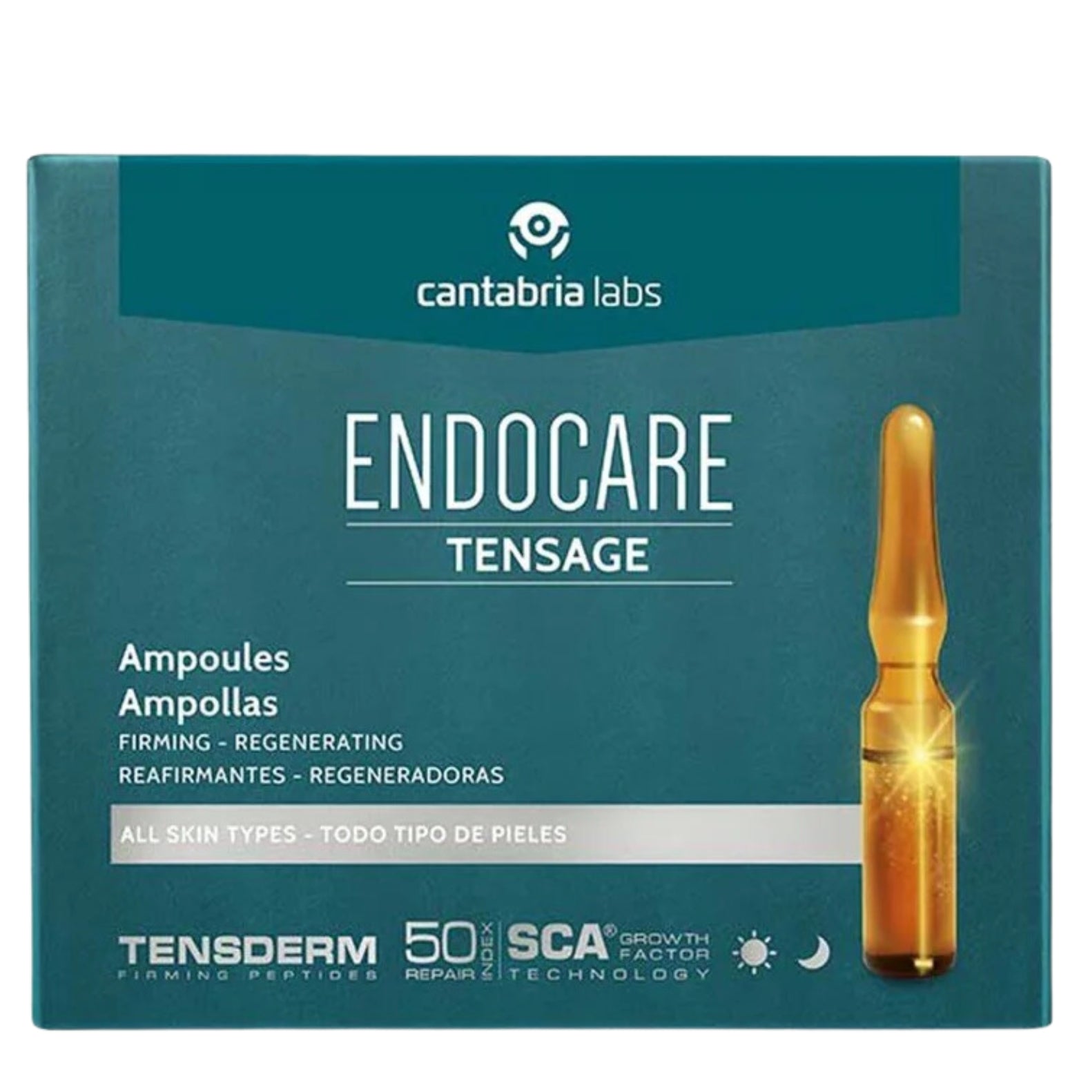 ENDOCARE TENSAGE STANGRINANČIOS AMPULĖS, 10x2 ML - Odiste