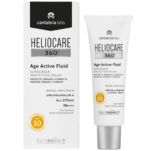 HELIOCARE 360 AGE ACTIVE FLUIDAS SPF50+, 50 ML - Odiste