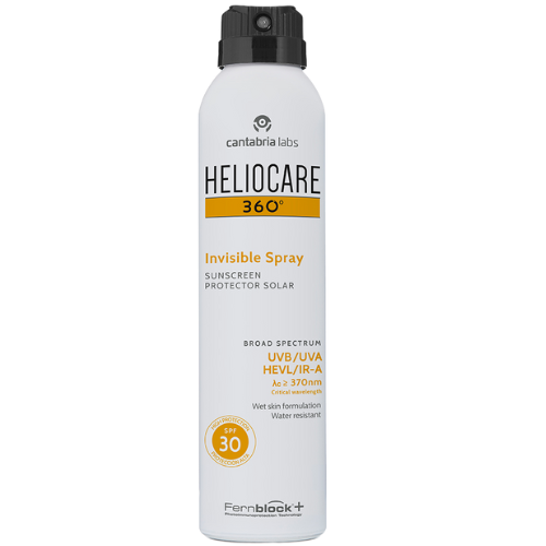 HELIOCARE 360 INVISIBLE APSAUGINIS PURŠKIKLIS KŪNUI NUO SAULĖS SPF50+, 200 ML - Odiste