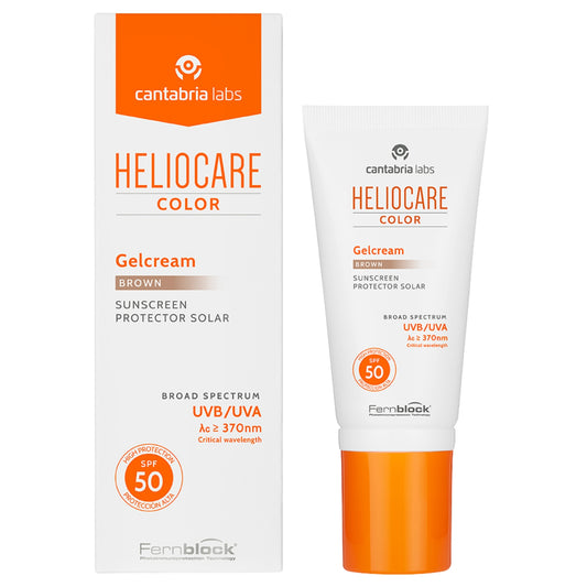 HELIOCARE COLOR GELINIS VEIDO KREMAS SPF50 (BROWN), 50ML - Odiste